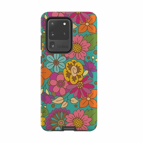 Matte Edge Easy Removal Samsung Tough Case - Summer By Amelia Bowman