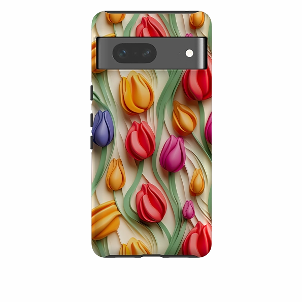 Google Tough  Case - Leiden Tulips Trendy Pattern