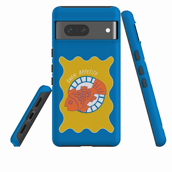 Transparent Edge Google Tough Case - Buon Appetito