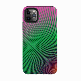Refined Look iPhone Tough Case - Halos Watermelon By Kitty Joseph