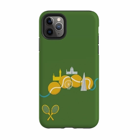 Outdoor Design Everyday Style iPhone Tough Case - Tennis