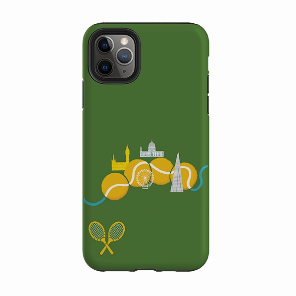 Outdoor Design Everyday Style iPhone Tough Case - Tennis