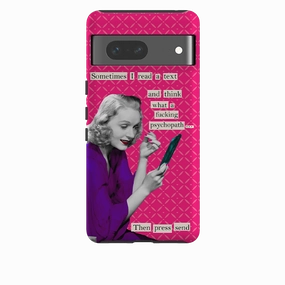 everyday elegance Google Tough Case -  Psychopath By Clare Jordan