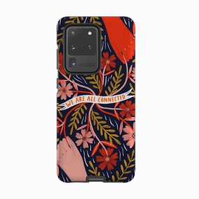 Durable Design Texture Samsung Tough Case - All Connected By Lee Foster Wilson