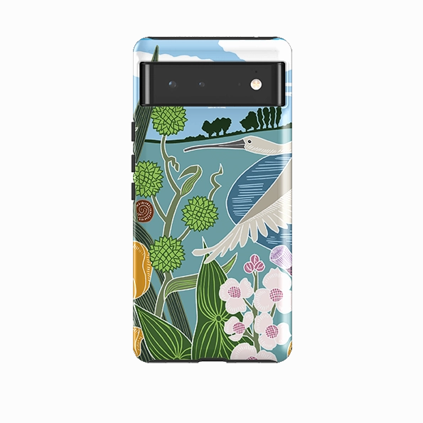 Google Tough Case -  Spoonbill By Kate Heiss Durable Detail