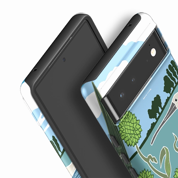 Soft Touch Google Tough Case -  Spoonbill By Kate Heiss