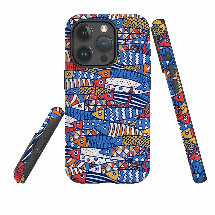Artistic Print iPhone Case - Sardines VI