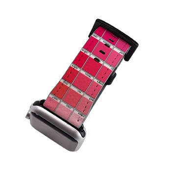 Casual Performance Flexible Comfort Strap Pink Chromology By Kitty Joseph Apple Watch Strap