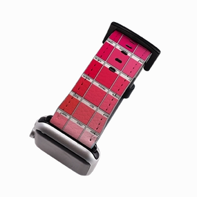 Casual Performance Flexible Comfort Strap Pink Chromology By Kitty Joseph Apple Watch Strap