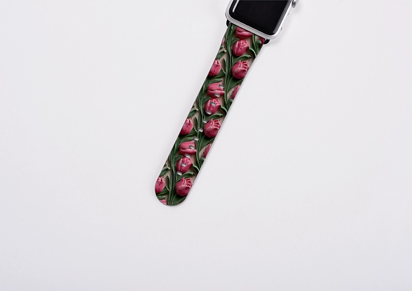 Schiedam Tulips Apple Watch Strap Lightweight Feel Stylish Functional Wear