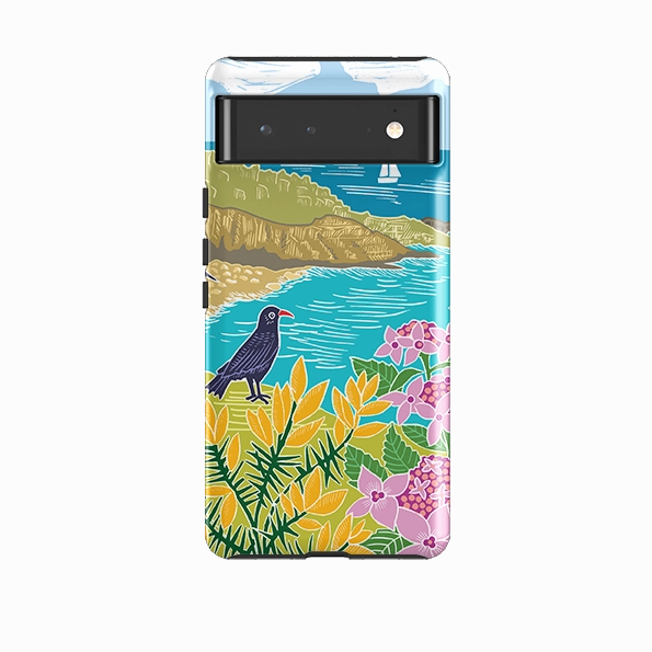 Google Tough Case -  Porthgwarra Walk By Kate Heiss Modern Texture Look