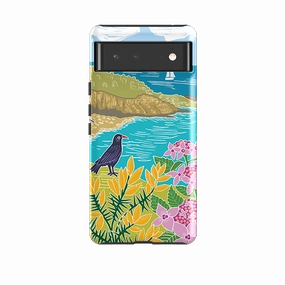 Google Tough Case -  Porthgwarra Walk By Kate Heiss Modern Texture Look