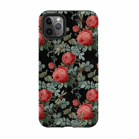 Trendy Pattern iPhone Tough Case - Dragons And Roses