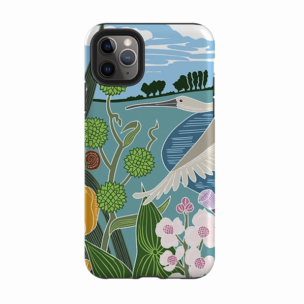 iPhone Tough Case - Spoonbill By Kate Heiss Matte Build Strong protection