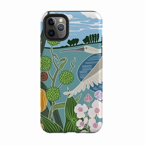 iPhone Tough Case - Spoonbill By Kate Heiss Matte Build Strong protection