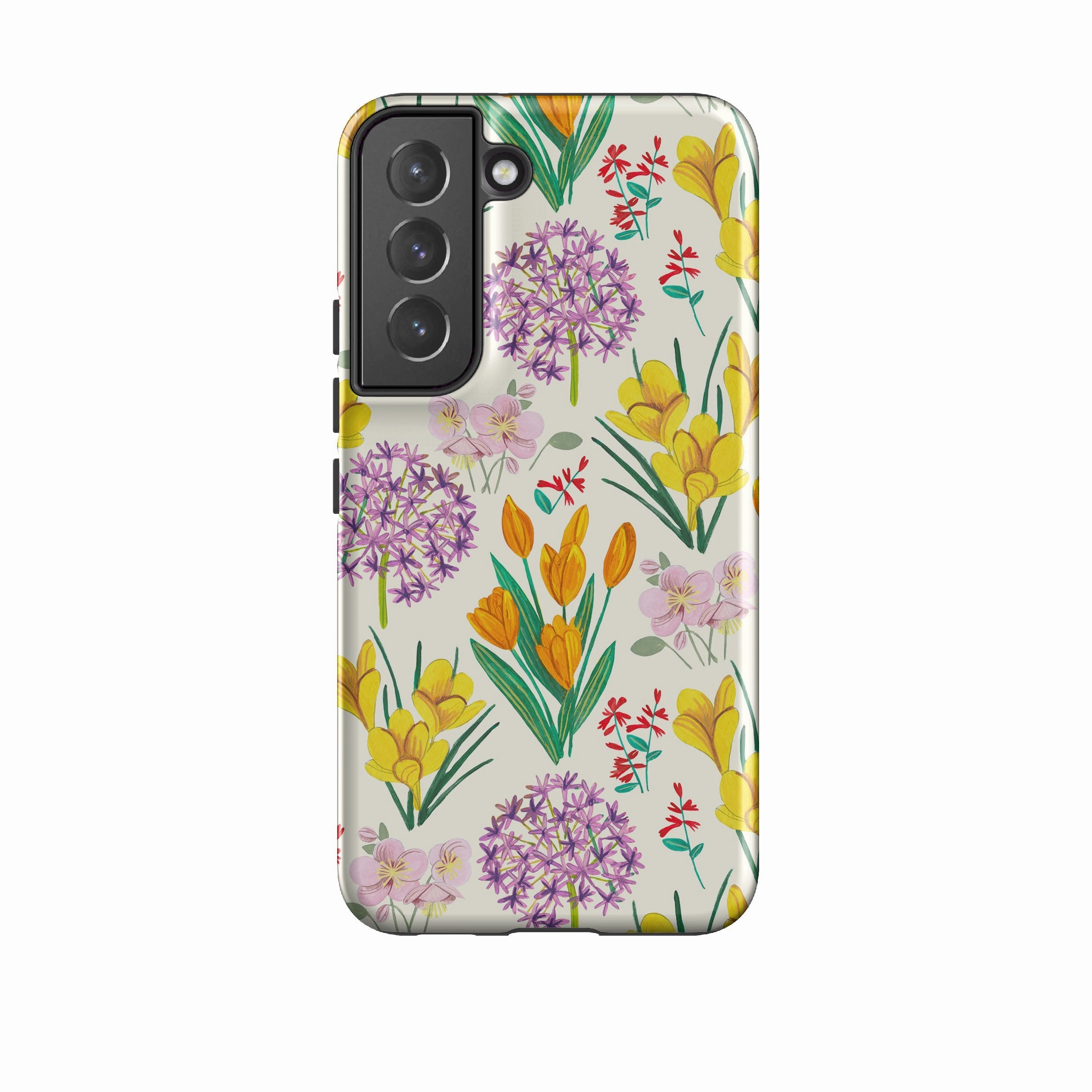 Samsung Tough Case - Botanical By Caroline Bonne Muller Hybrid Edge Smooth Lining