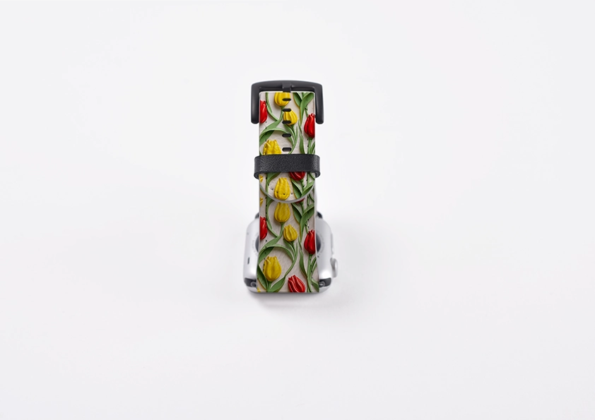 Modern Look Everyday Use Eindhoven Tulips Apple Watch Strap