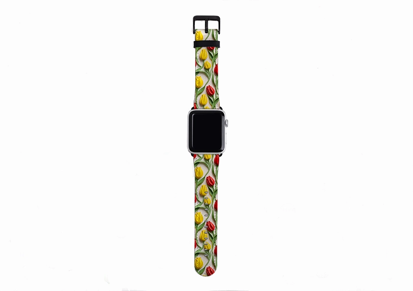 Flexible Comfort Strap Eindhoven Tulips Apple Watch Strap