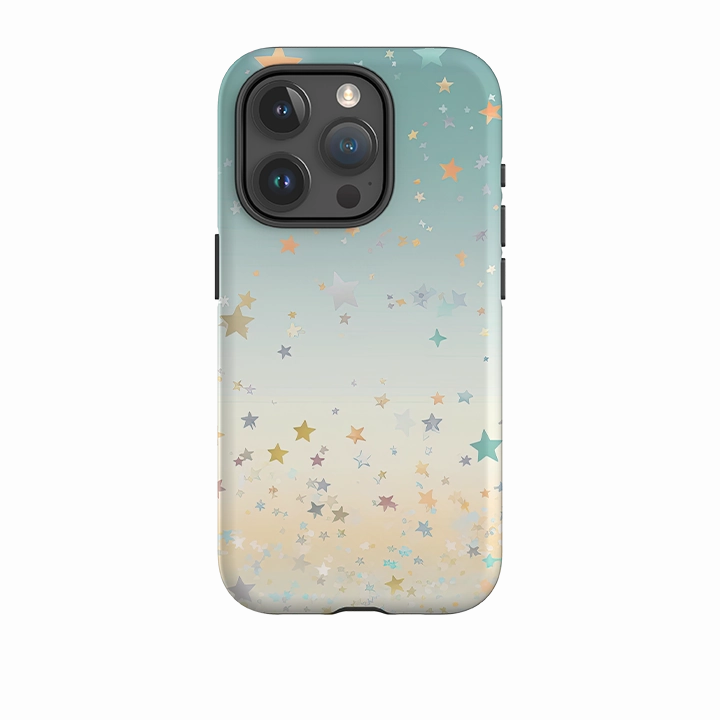 Durable Build Texture iPhone Case - Fall Stars