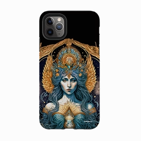 Smooth Finish Soft Surface Design iPhone Tough Case - High Priestess