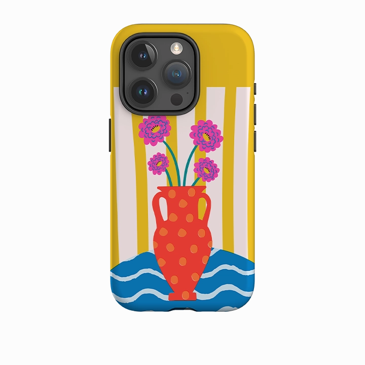 iPhone Case - Spanish Vase Flexible Layer Design Ultra light
