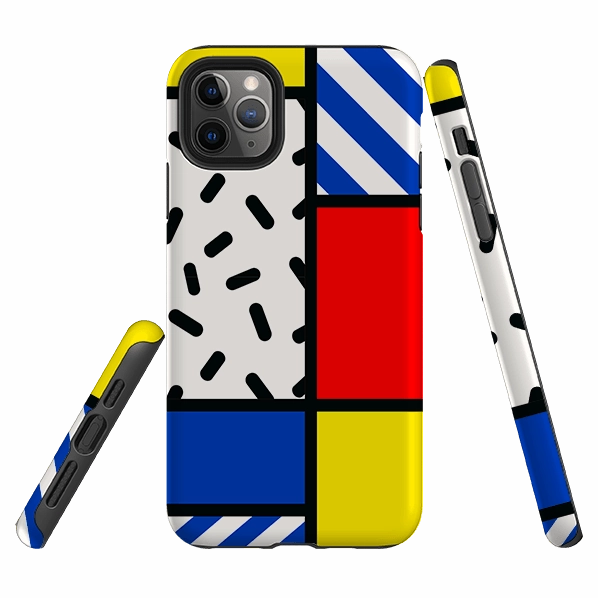 Soft Look Texture iPhone Tough Case - Aldo Rossi