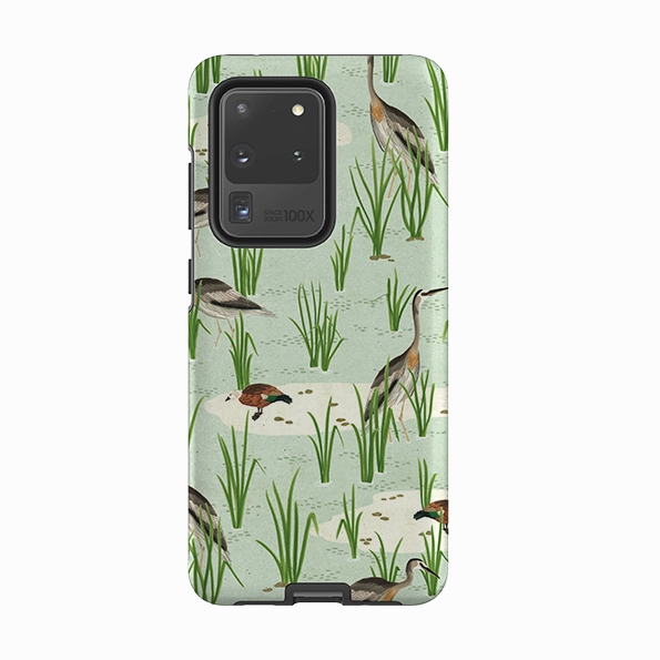 Samsung Tough Case - Wet Lands By Katherine Quinn Protective Texture Finish anti fingerprint
