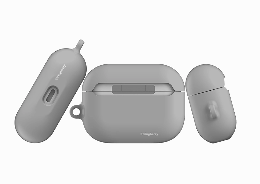 colorful airpods cover Copenhagen Grey Airpod Pro Case ( Gen 1 & 2 )