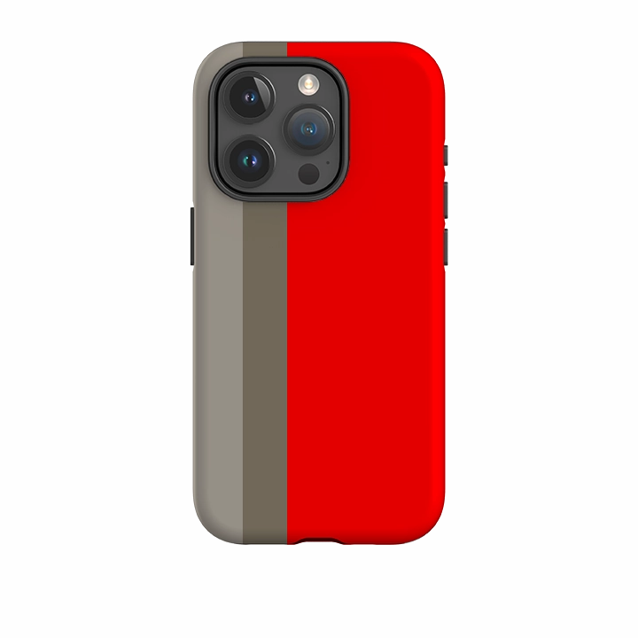 Refined Look iPhone Case - Paris Chroma Stripe