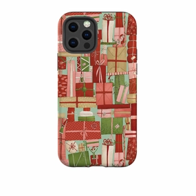 iPhone Tough Case - Santas Helpers By Maja Lindberg Color Layer Slim Fit Design