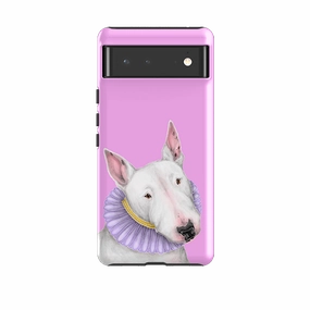Google Tough Case -  Bull Terrier By Catherine Rowe Hybrid Frame Creative Style