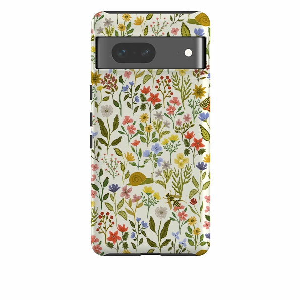 Google Tough Case - Floral II By Abby Jacobs Hybrid Grip