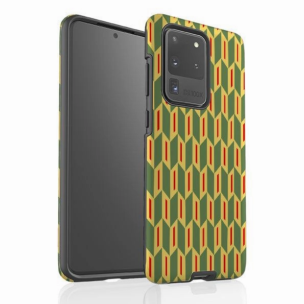Samsung Tough Case - Chevrons By Cressida Bell Vivid Pattern Fashion Forward