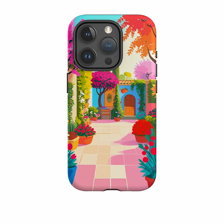 Elegant Finish Design simple design iPhone Tough Case - Back Garden