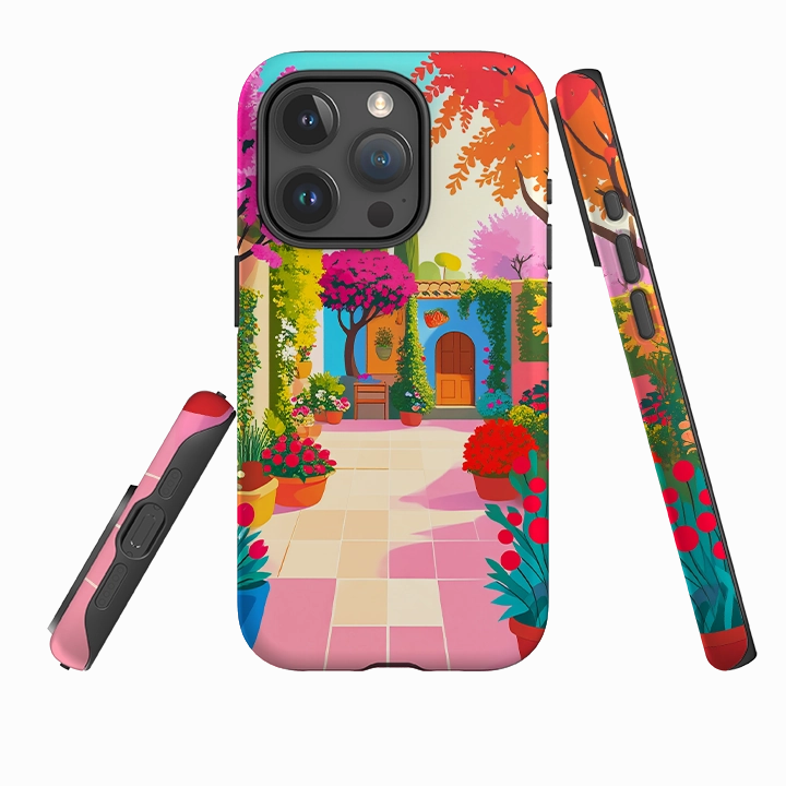 iPhone Tough Case - Back Garden Smooth Form Luxury Layer Texture