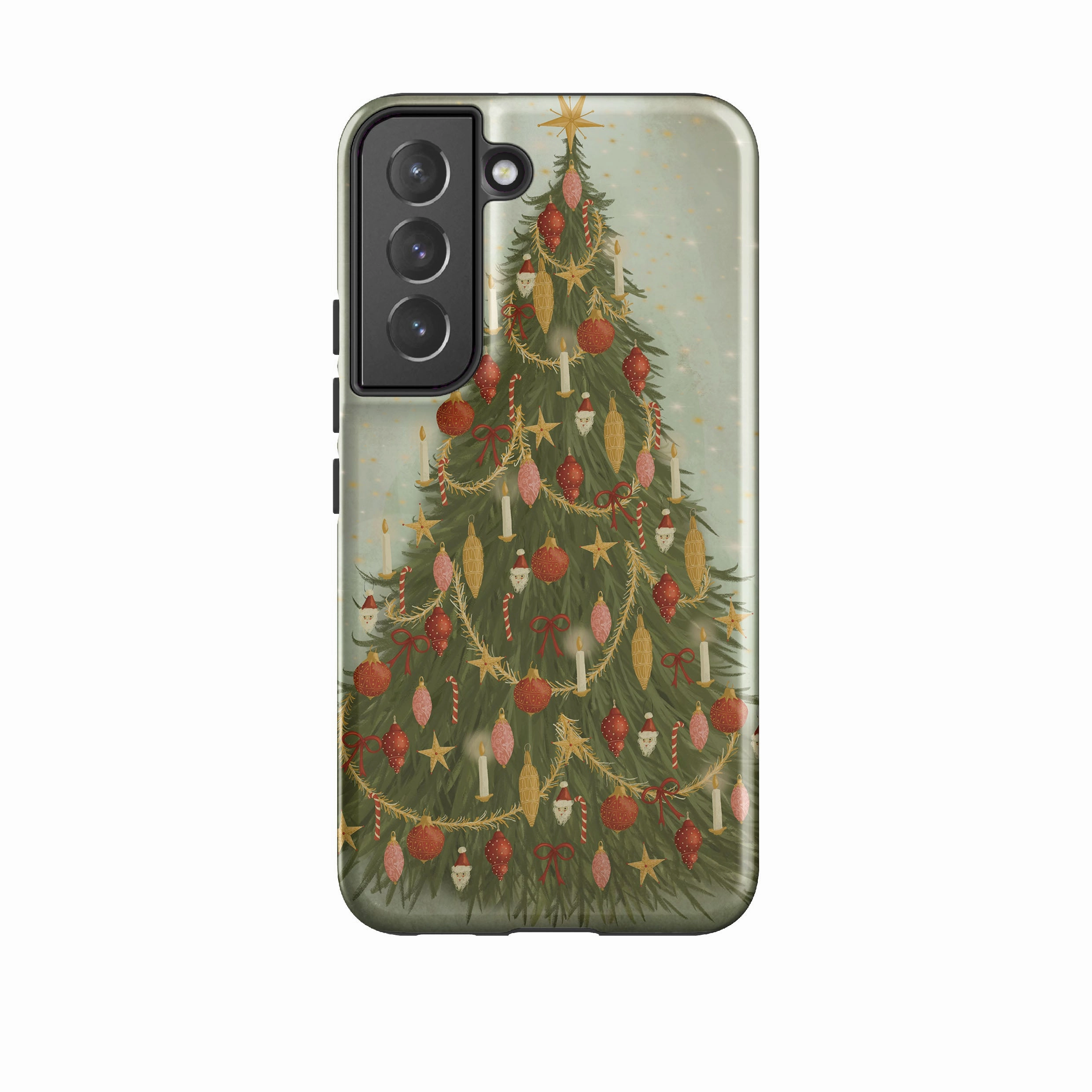Colorful Pattern Samsung Tough Case - Christmas Tree By Maja Lindberg