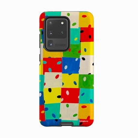 Samsung Tough Case - Garden Plot By Sarah Campbell Clean Texture