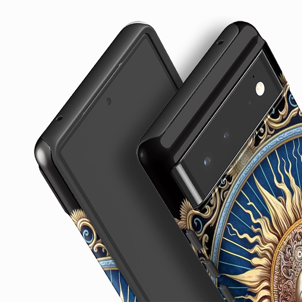 Compact Structure Hybrid Look Google Tough Case -  The Sun