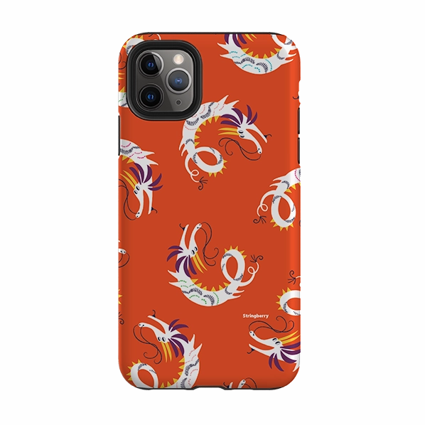 Classic Design Premium Protection iPhone Tough Case - Dragons By Ali Brookes