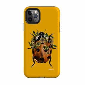 High strength iPhone Tough Case - Ladybug Honey