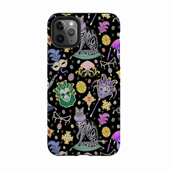 Vivid Surface Detail Sleek Grip iPhone Tough Case - Queen Of Venice By Catherine Rowe