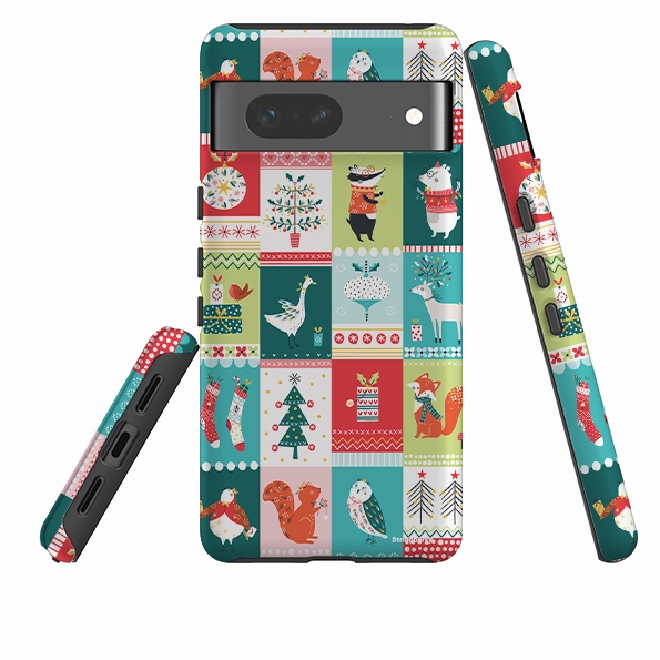 Google Tough Case -  Geo By Ali Brookes Elegant Surface Classic Pattern