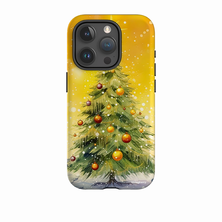 iPhone Tough Case - Underneath The Xmas Tree Protective Detailing