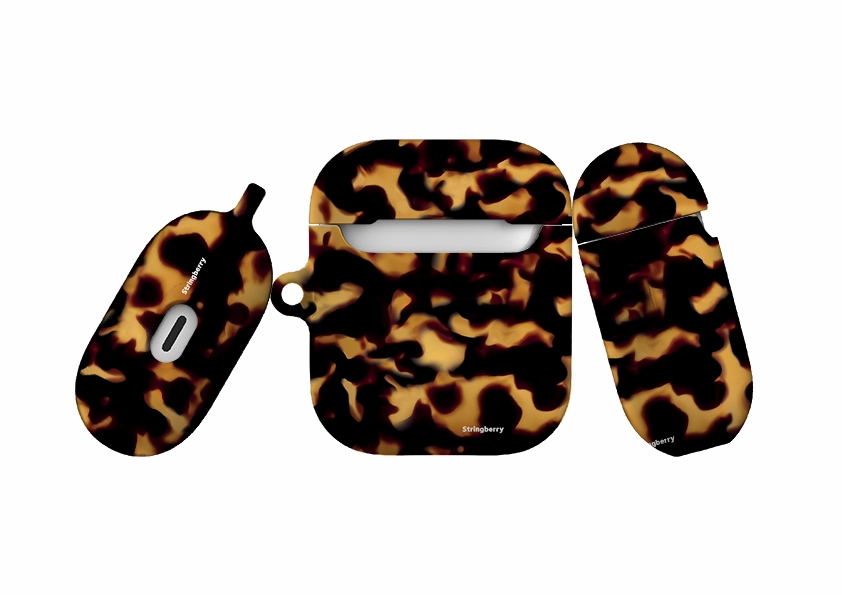 Lava Airpod Case ( Gen 1 & 2 ) dust resistant case portable soft gradient ergonomic protector