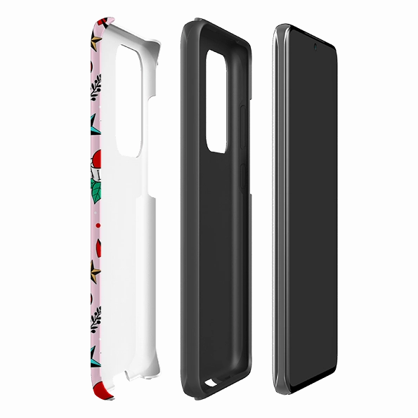 Samsung Tough Case - Love Case By Suzy Taylor Durable Shell Portable Protection