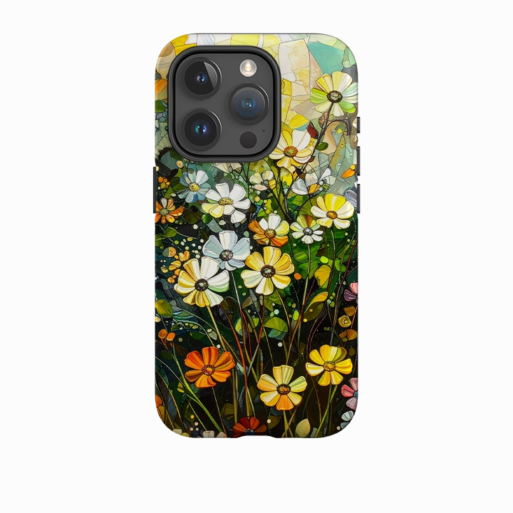 iPhone Tough Case - Bay Floral Water shield