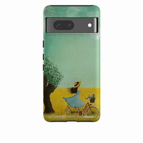 Google Tough Case -  Bike Ride By Maja Lindberg Portable Case Protective Design Layer