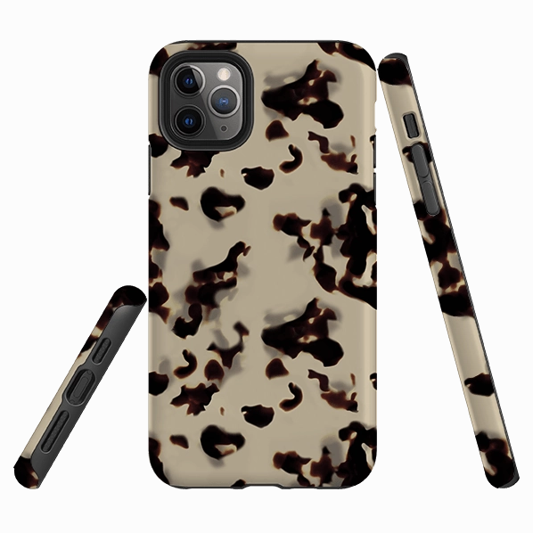 iPhone Tough Case - Ivory Rocky Road Light Touch