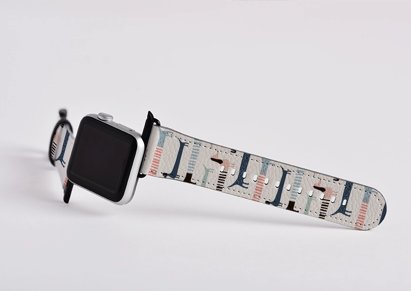 Flexible Adjustment Woof Apple Watch Strap