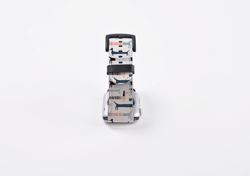 Sporty Rugged Look Woof Apple Watch Strap